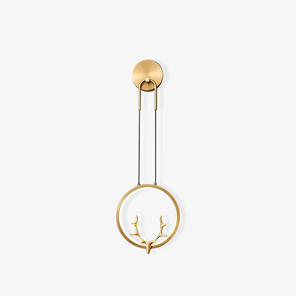 Celesta Applique murale fantaisiste en laiton