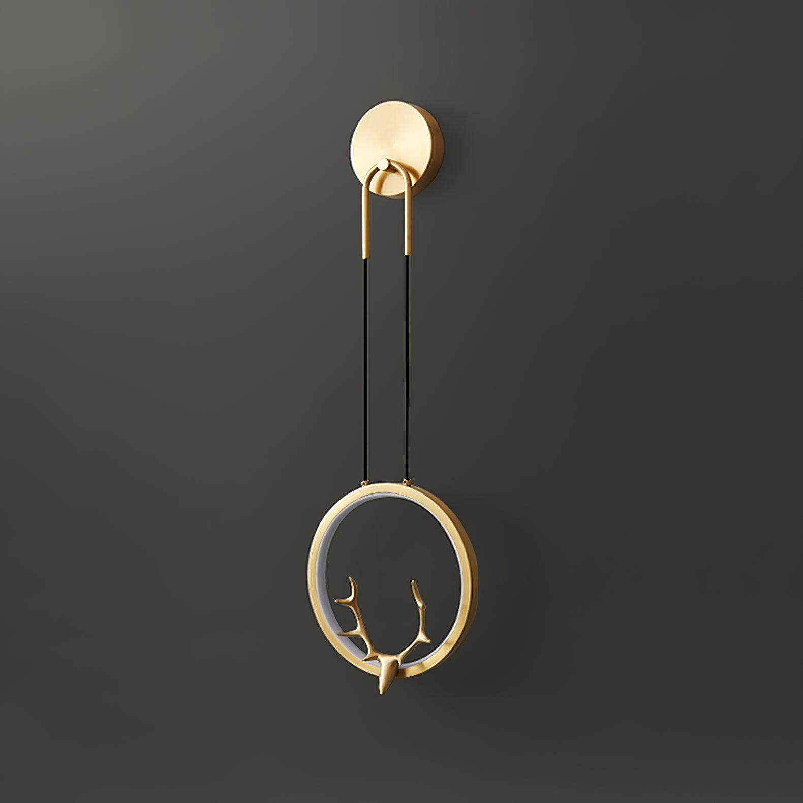 Celesta Applique murale fantaisiste en laiton