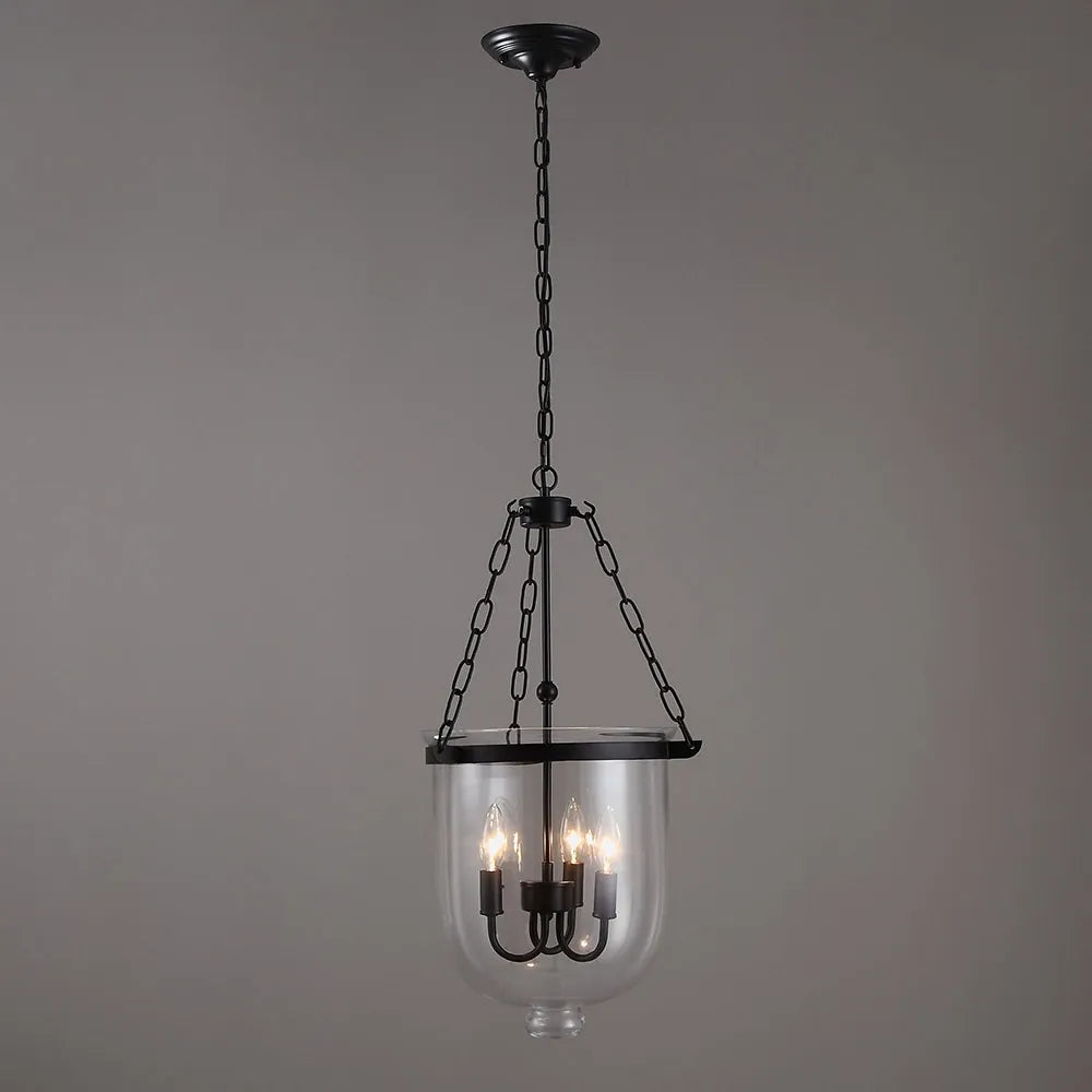Avshaora Suspension Industrielle Vintage En Métal Et Verre