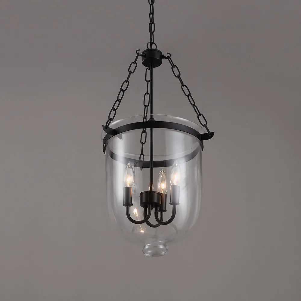 Avshaora Suspension Industrielle Vintage En Métal Et Verre