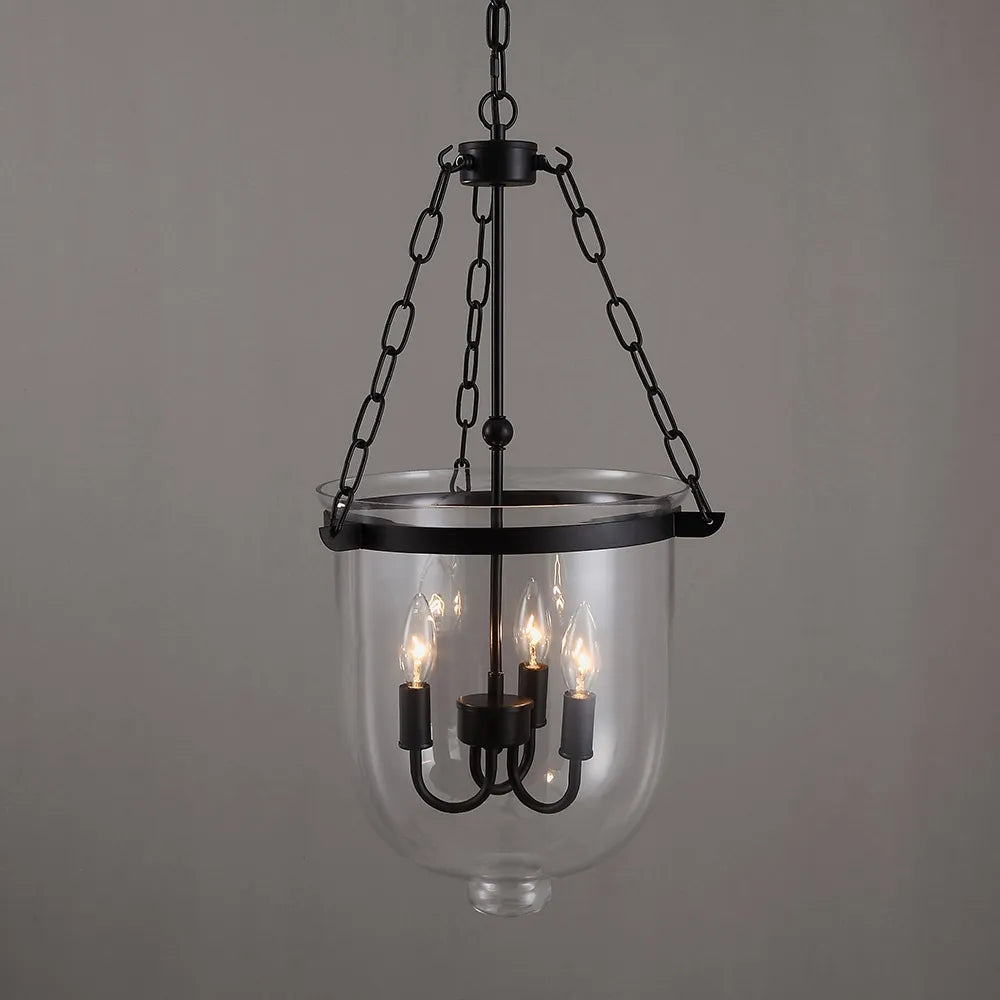Avshaora Suspension Industrielle Vintage En Métal Et Verre