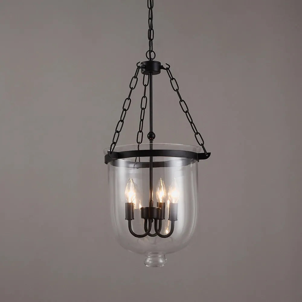 Avshaora Suspension Industrielle Vintage En Métal Et Verre