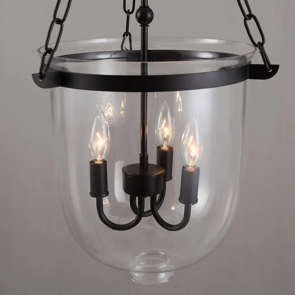 Avshaora Suspension Industrielle Vintage En Métal Et Verre