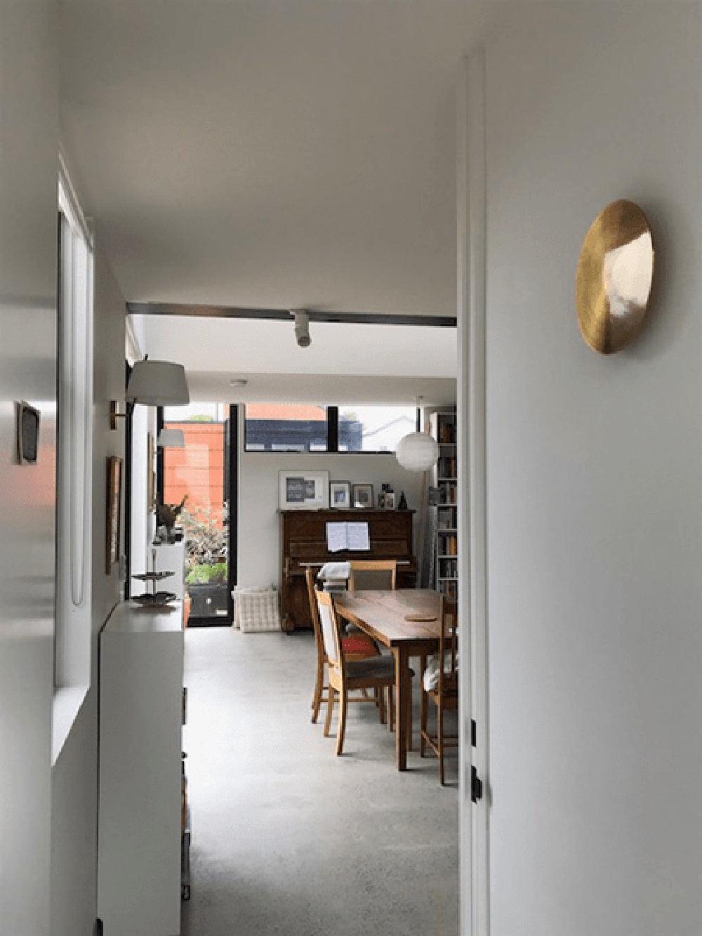 Tivral Lampe Murale Minimaliste en Laiton