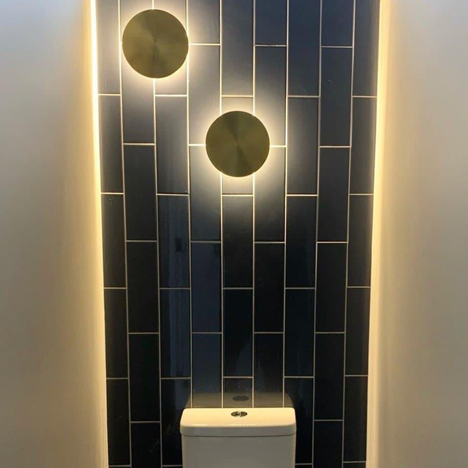 Tivral Lampe Murale Minimaliste en Laiton