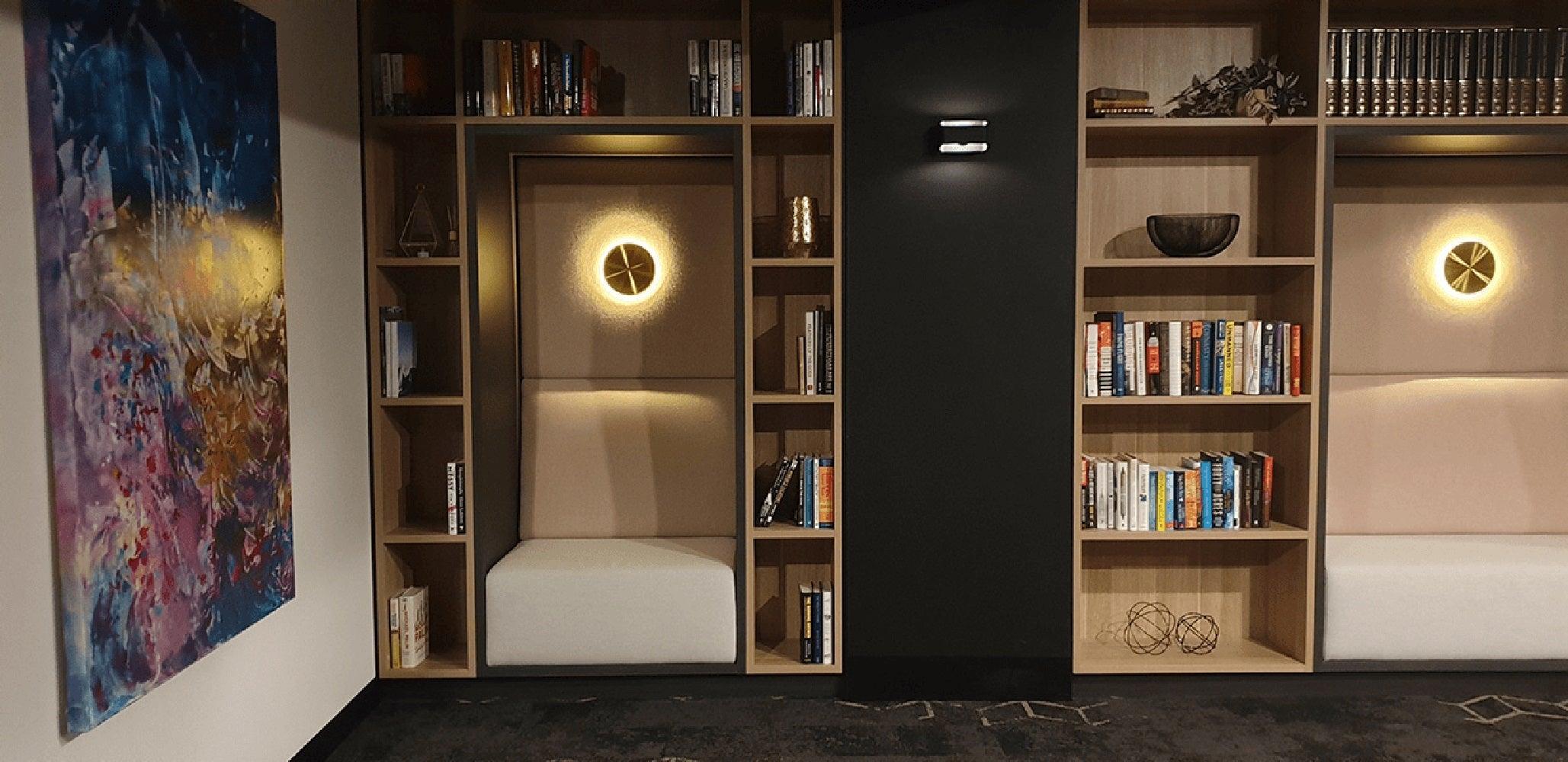 Tivral Lampe Murale Minimaliste en Laiton