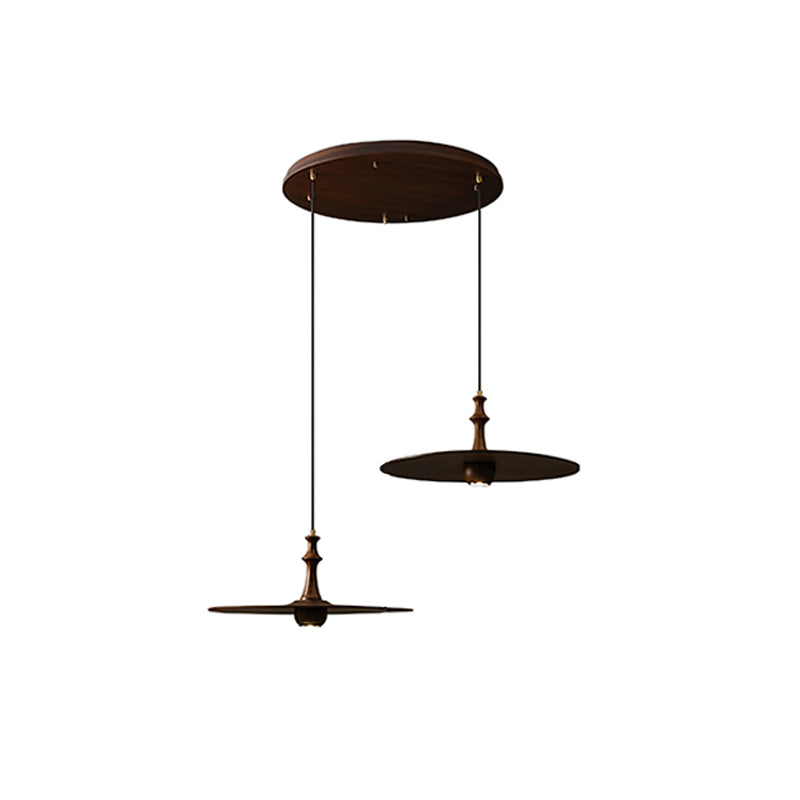 Syrinyra Suspension Sculpturale Disque Bois