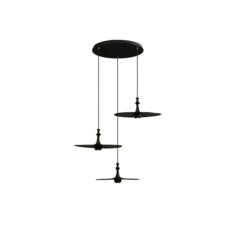 Syrinyra Suspension Sculpturale Disque Bois