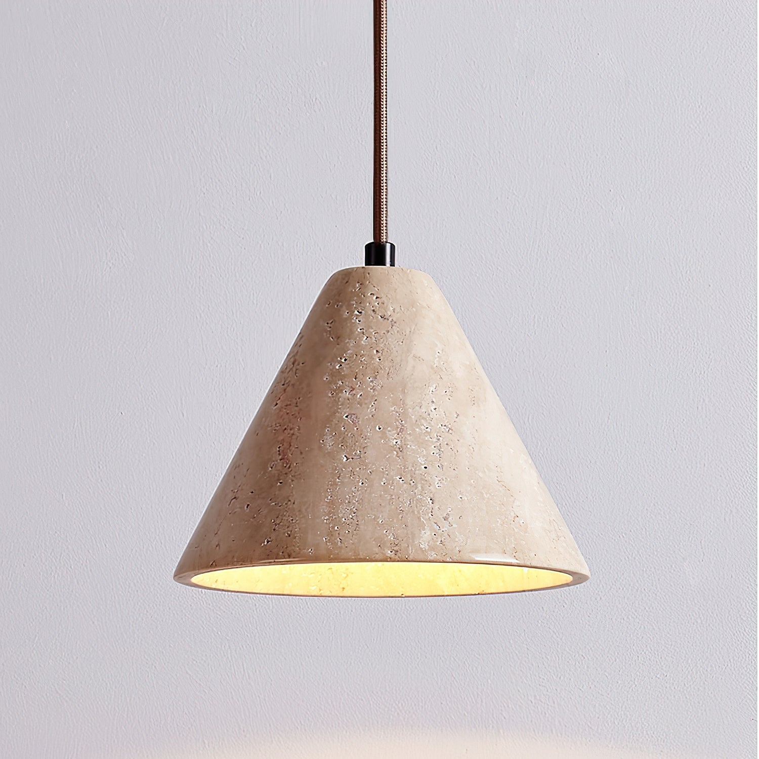 Cezoriel Suspension Moderne en Travertin