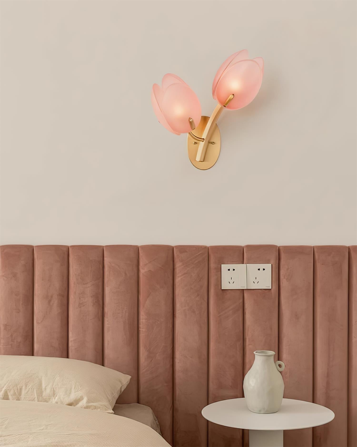 Gudelle Applique Murale Double Tulipe
