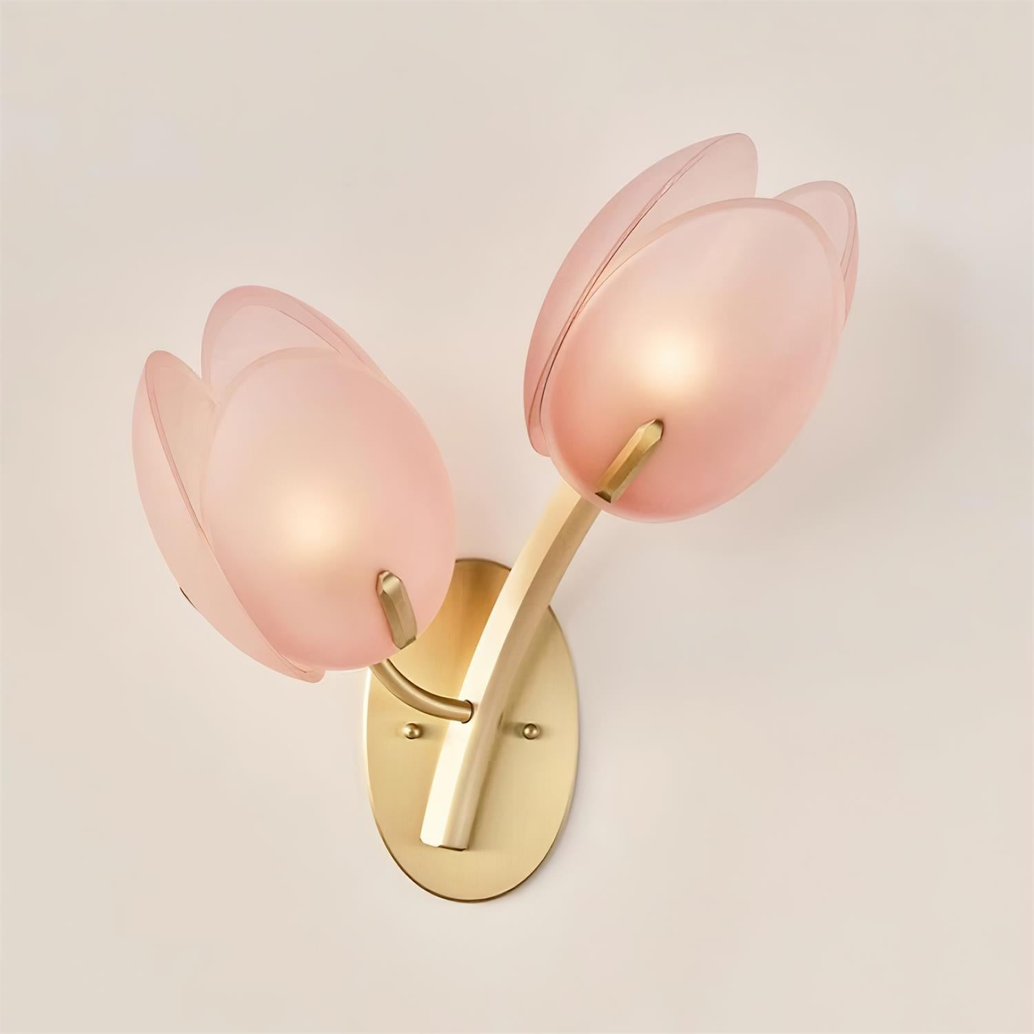 Gudelle Applique Murale Double Tulipe
