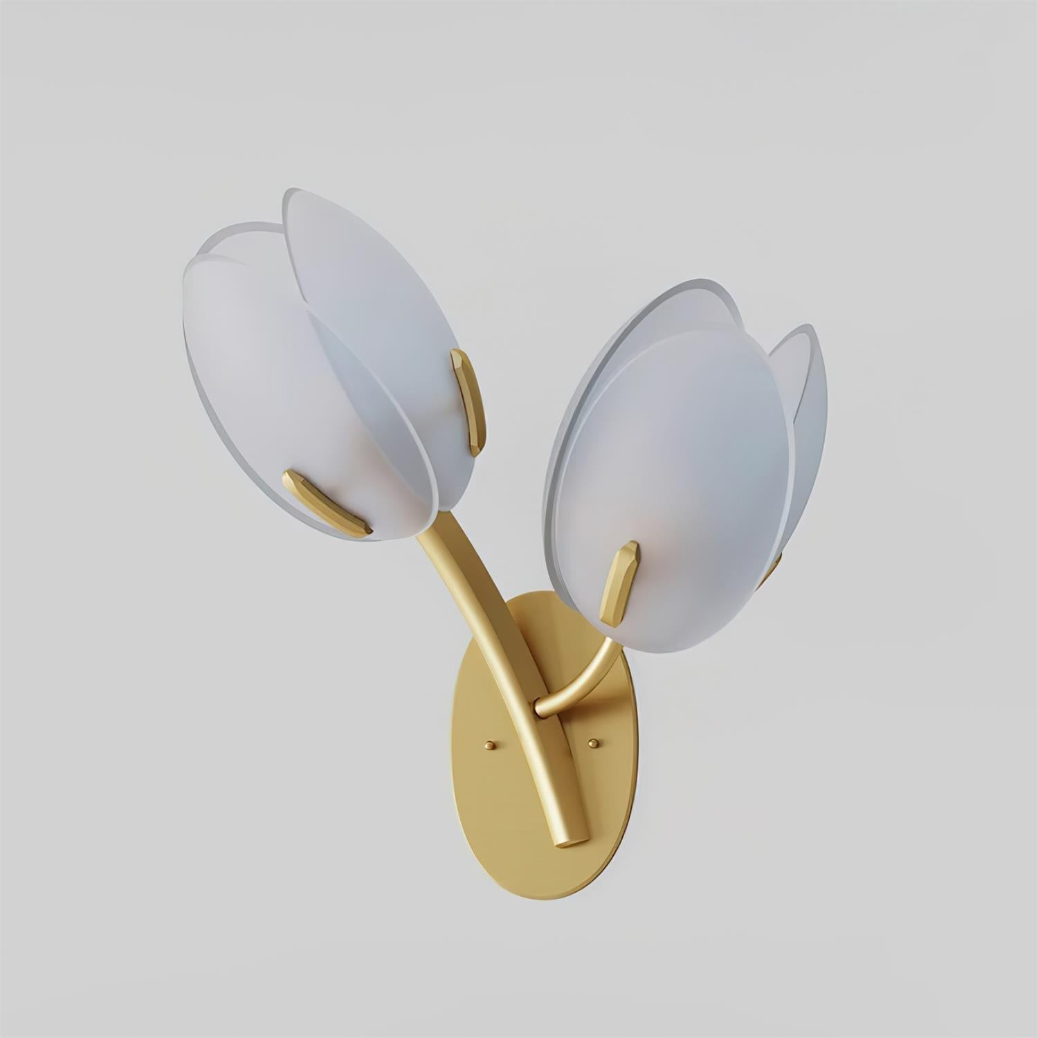 Gudelle Applique Murale Double Tulipe