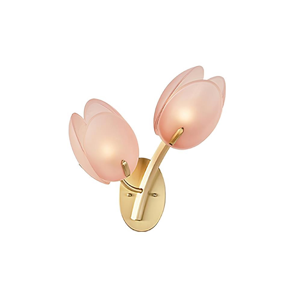 Gudelle Applique Murale Double Tulipe
