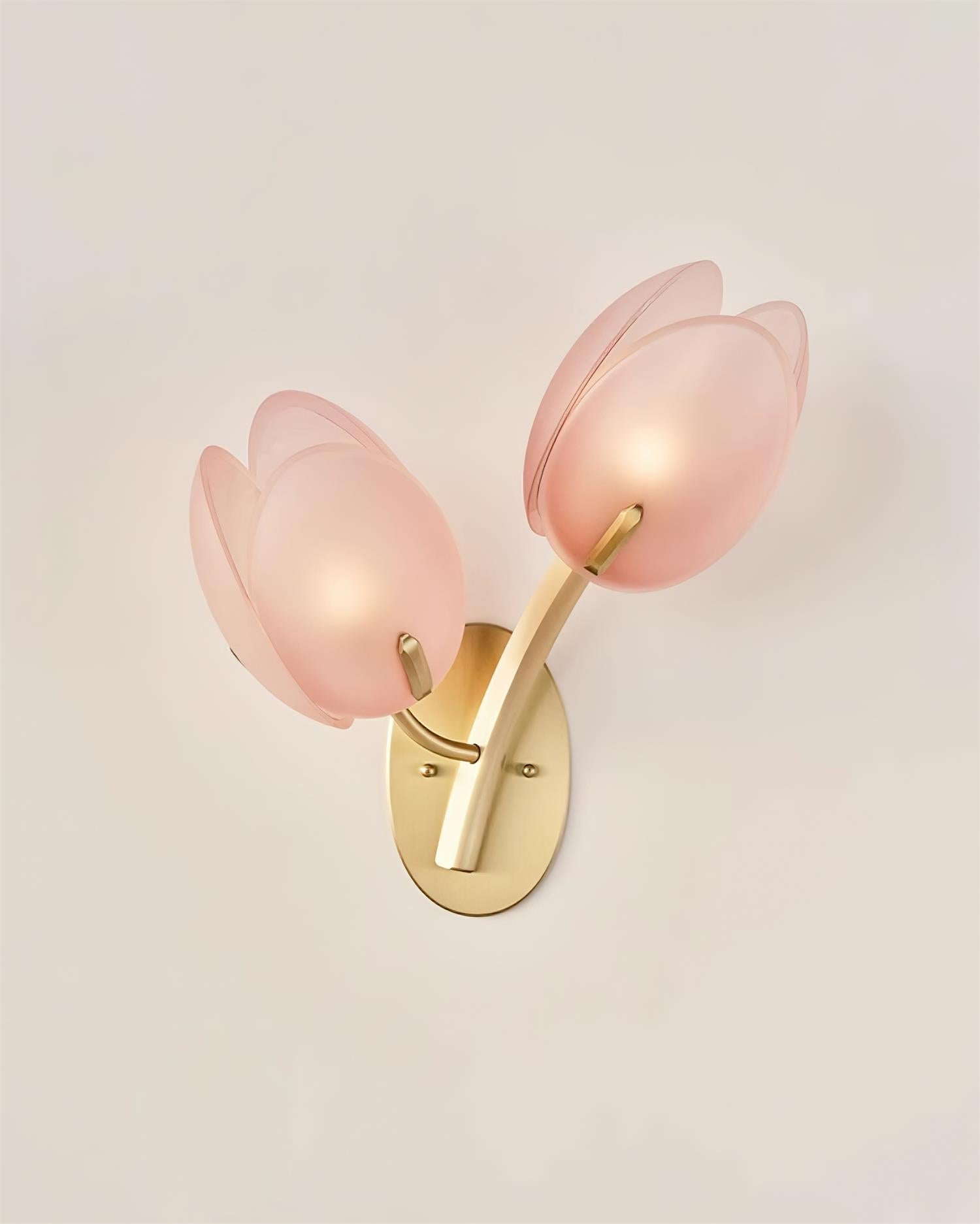 Gudelle Applique Murale Double Tulipe