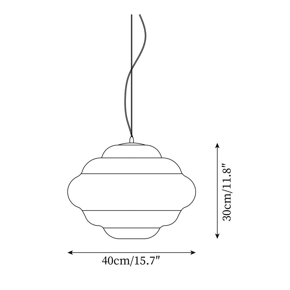 Gradient Nuage Ludique Suspension