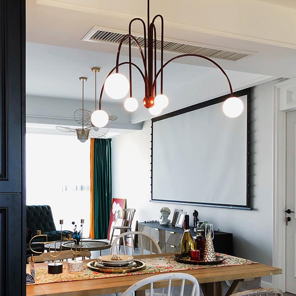 Lustra Lustre Globe Moderne