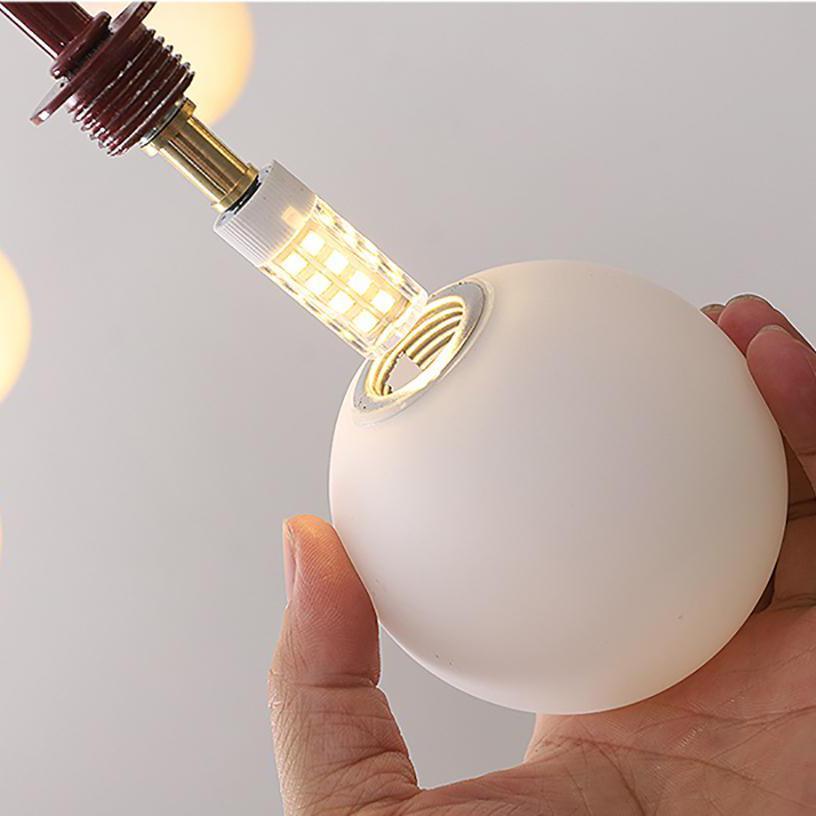 Lustra Lustre Globe Moderne