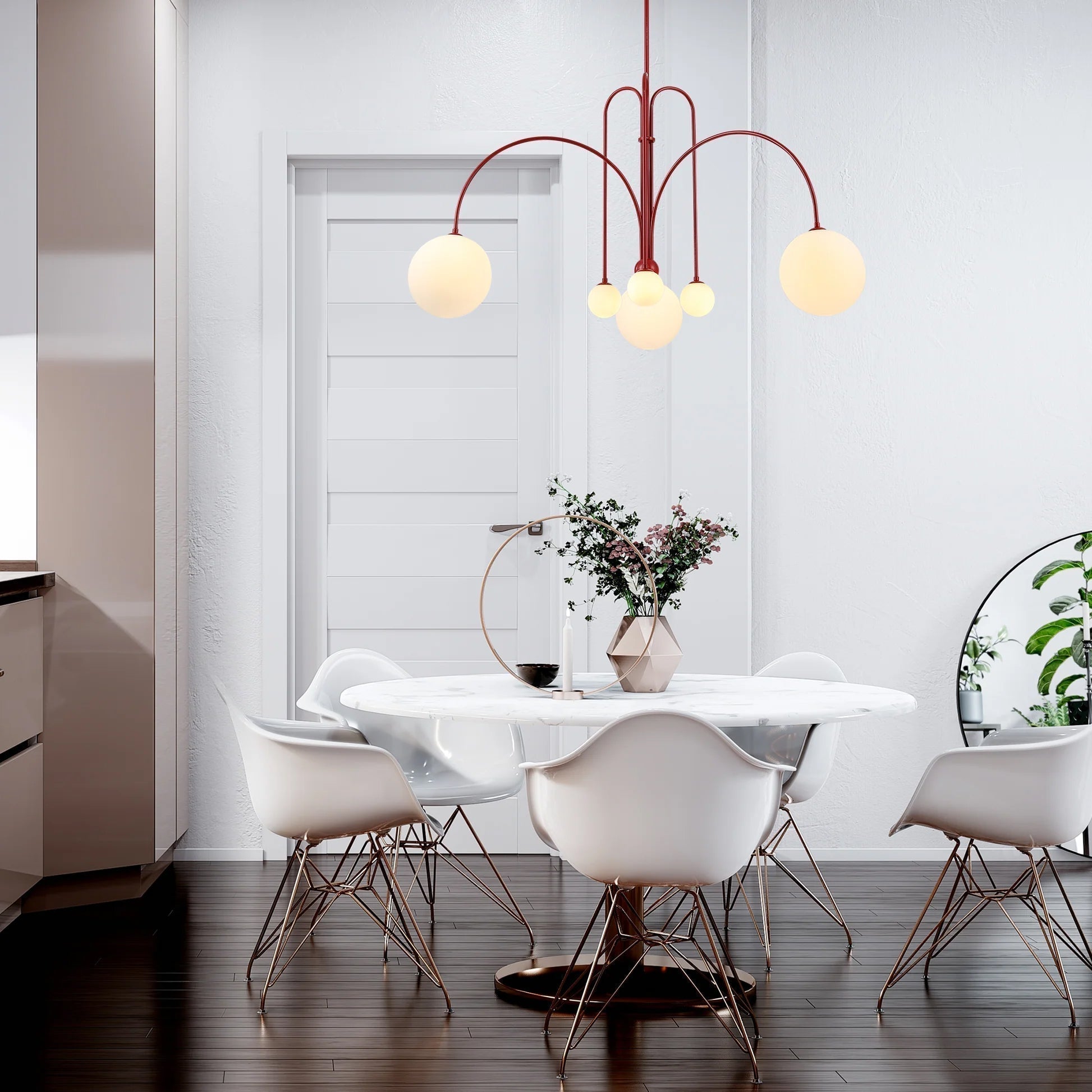 Lustra Lustre Globe Moderne
