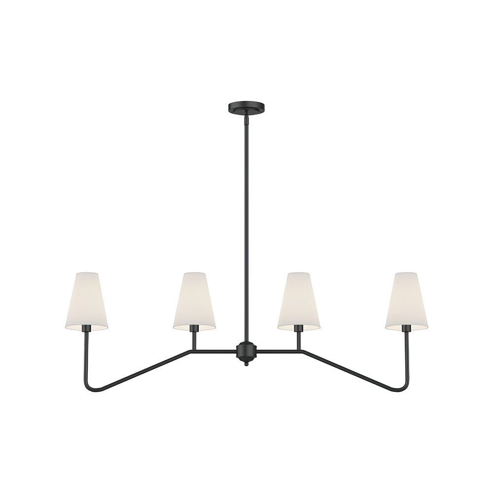 Lustra Lustre Laiton Courbé Beige Linéaire