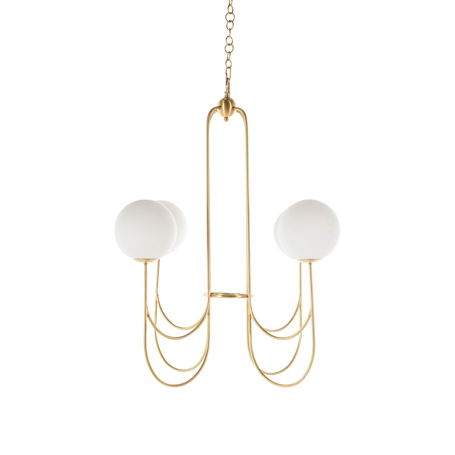 Mjolkuvyi Lustre En Métal Et Verre Minimaliste Moderne