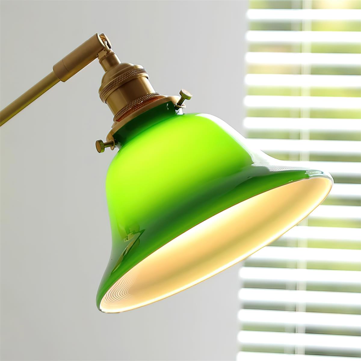 Bell Applique Murale Laiton Vert Moderne