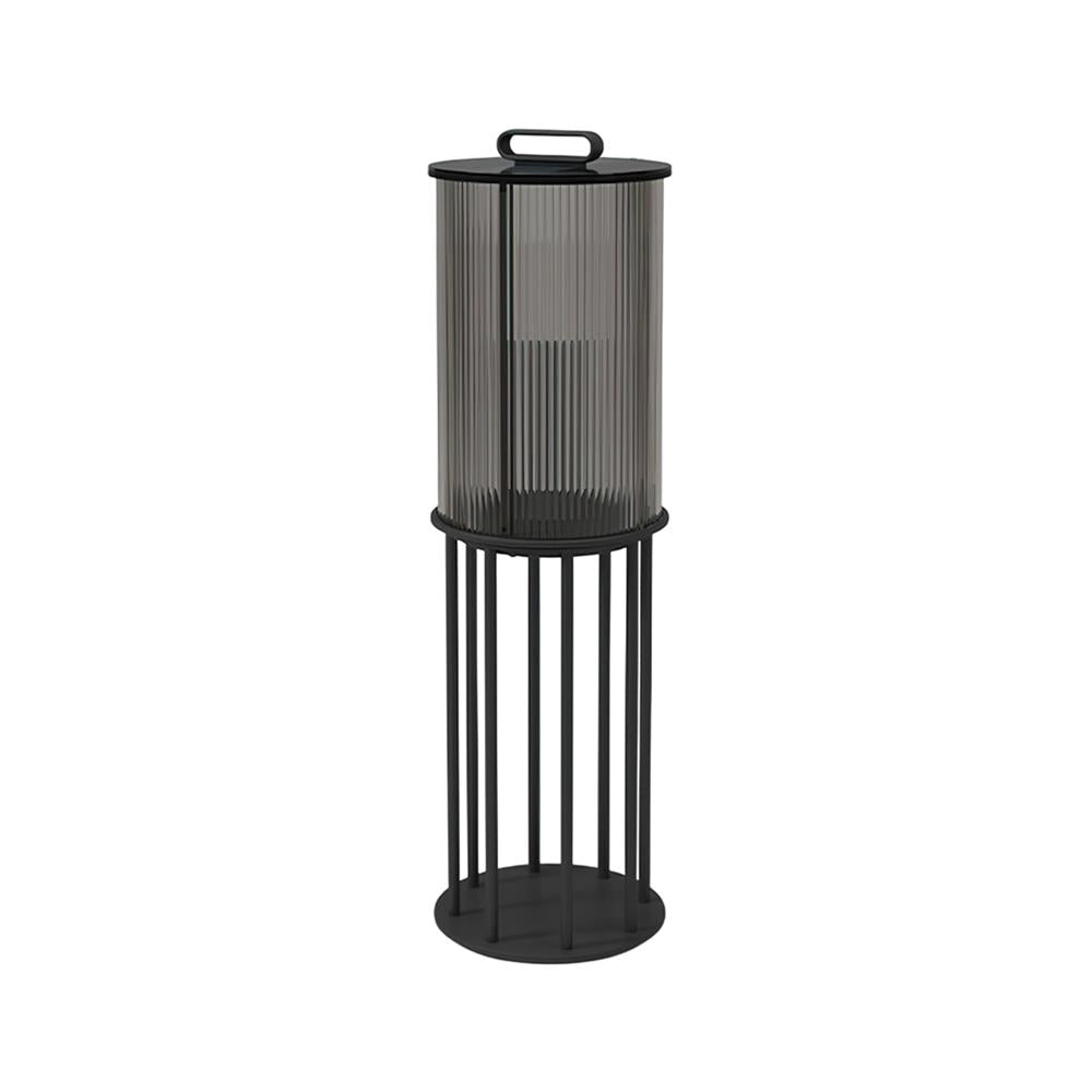 Greta Lampe Extérieure Cylindre en Acier Inoxydable Moderne