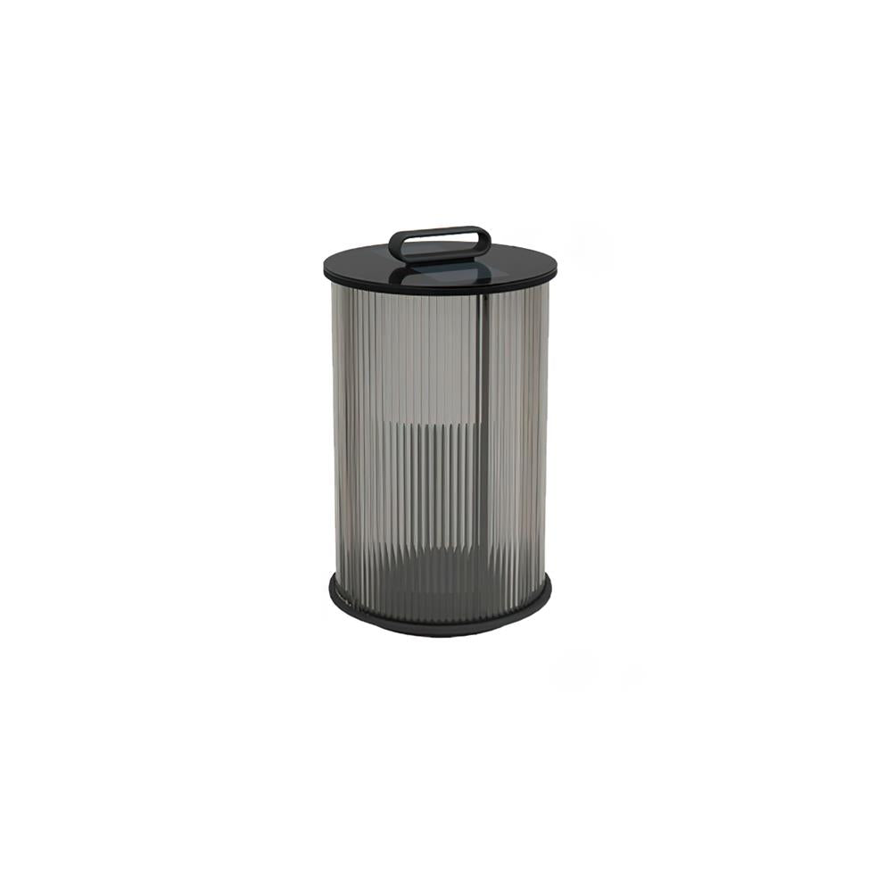 Greta Lampe Extérieure Cylindre en Acier Inoxydable Moderne