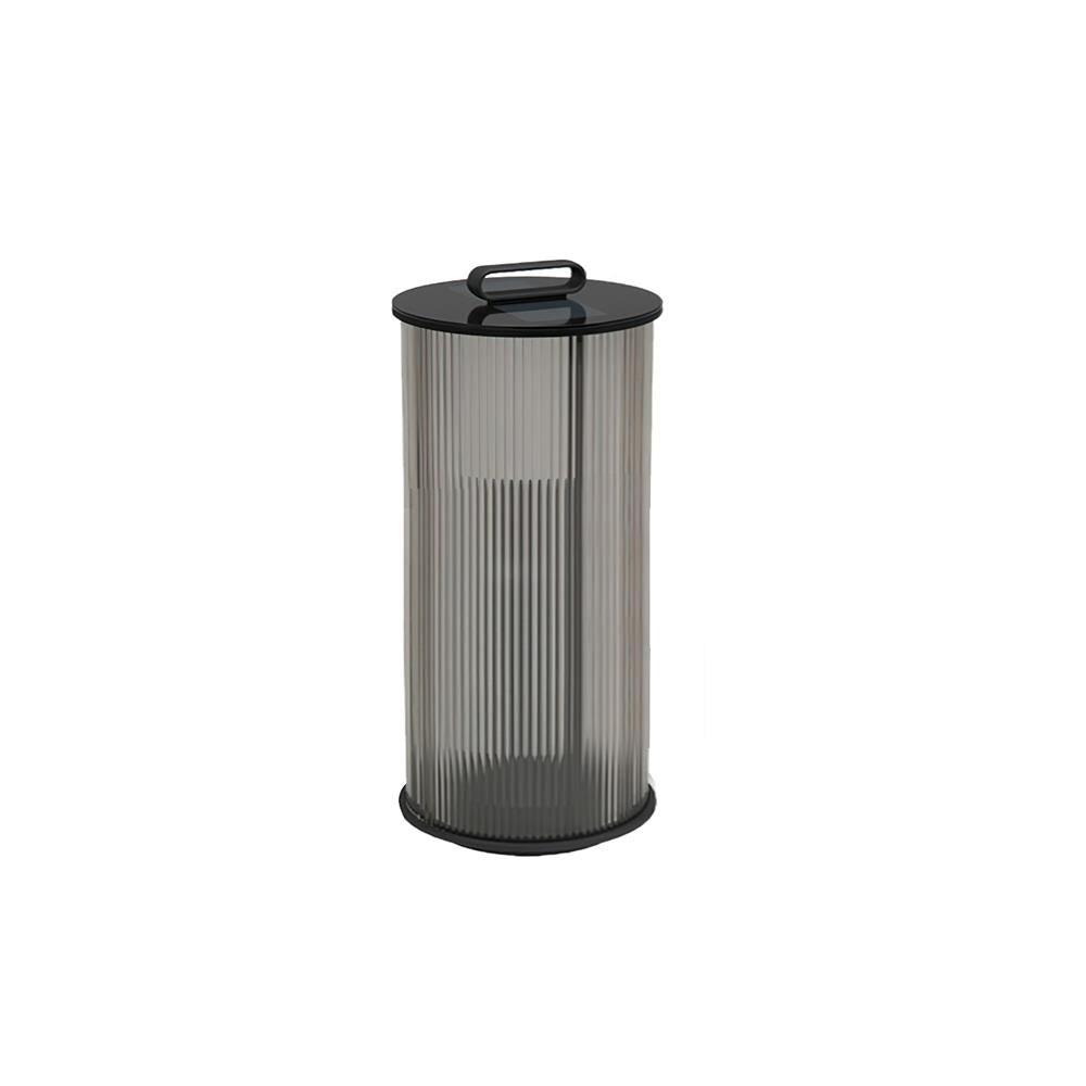 Greta Lampe Extérieure Cylindre en Acier Inoxydable Moderne