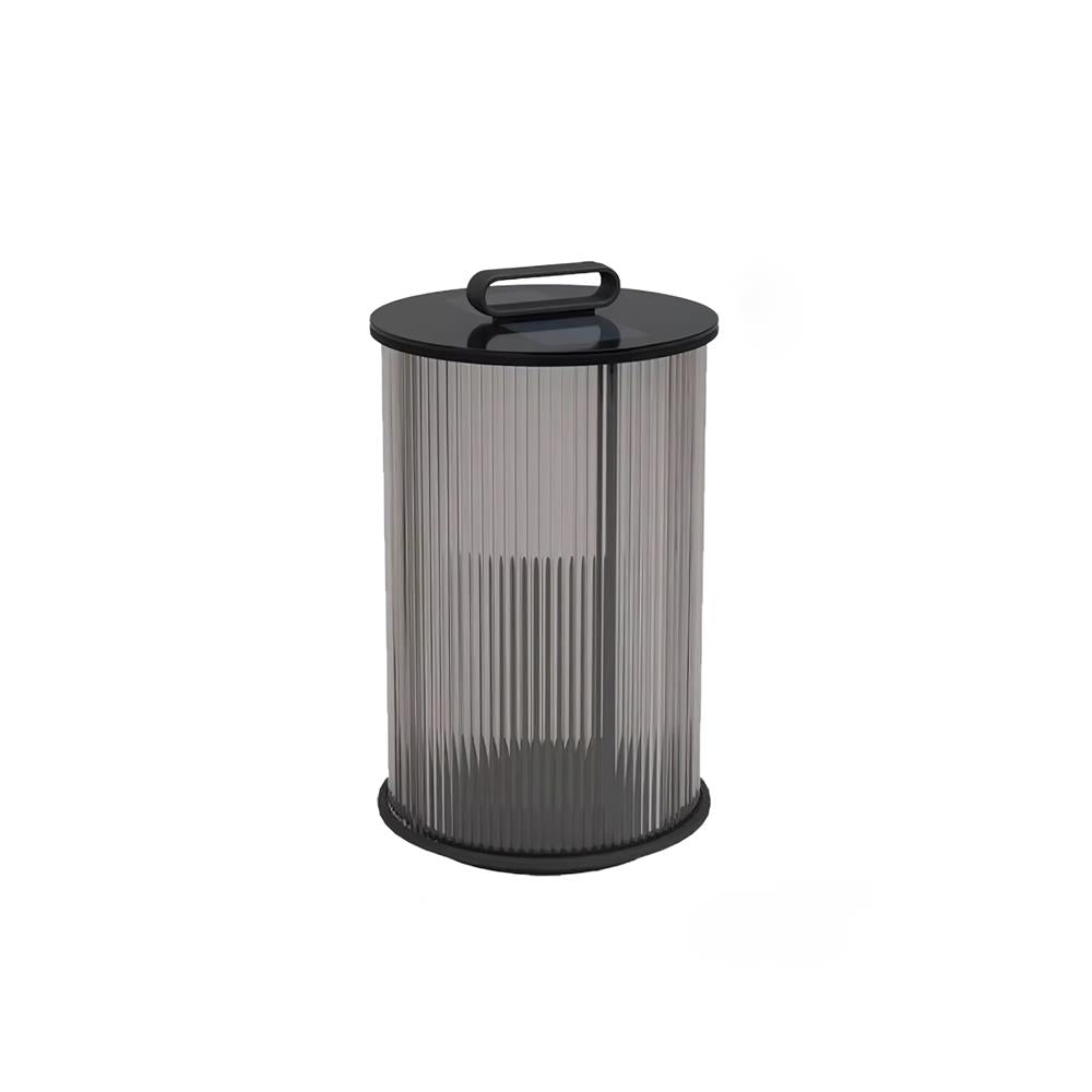 Greta Lampe Extérieure Cylindre en Acier Inoxydable Moderne