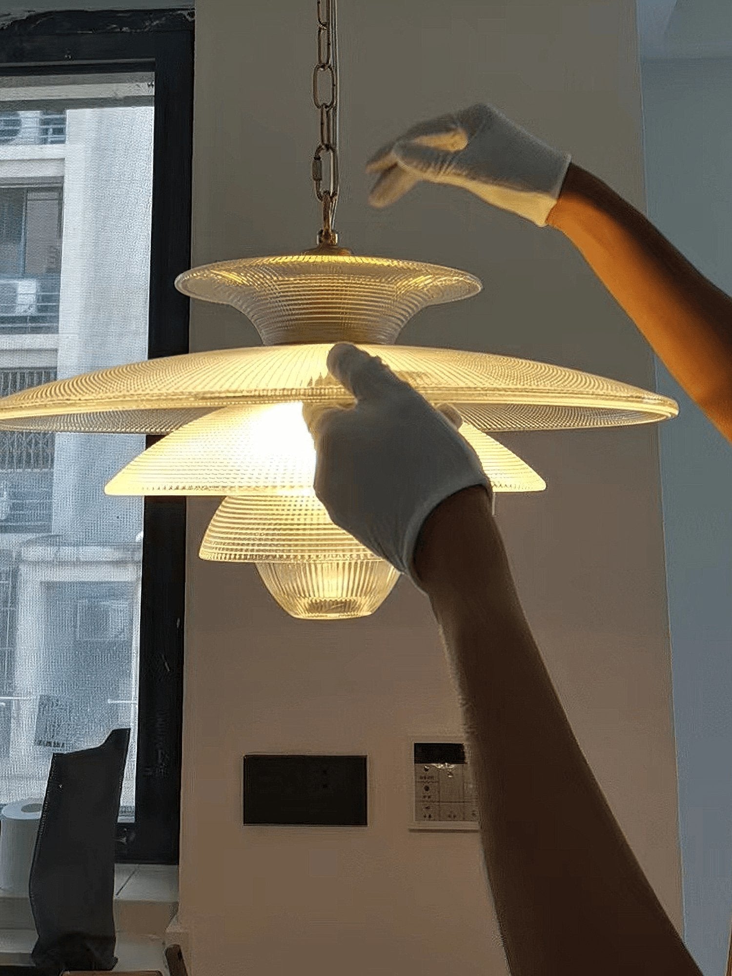 Cacariel Suspension en Verre Créativité Individuelle