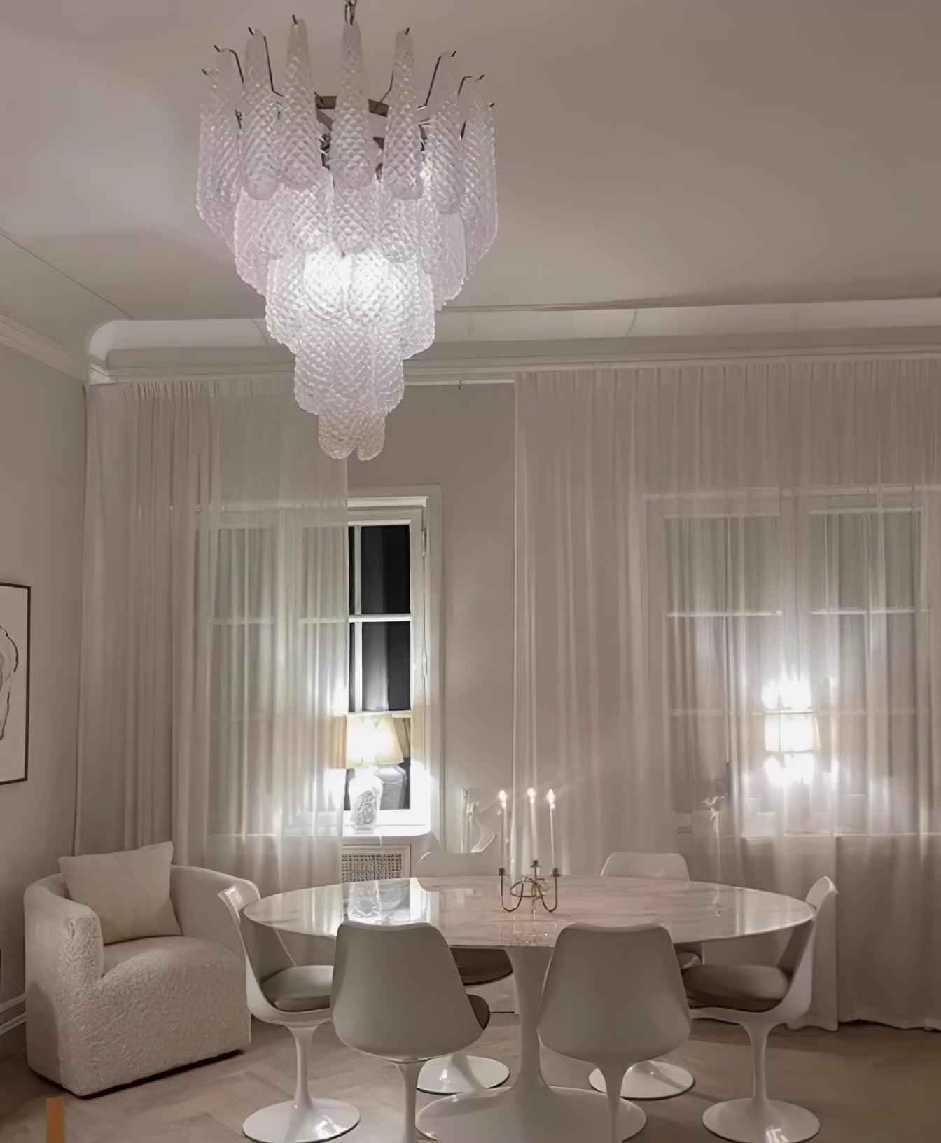 Zemaryra Lustre en Verre Murano Luxueux