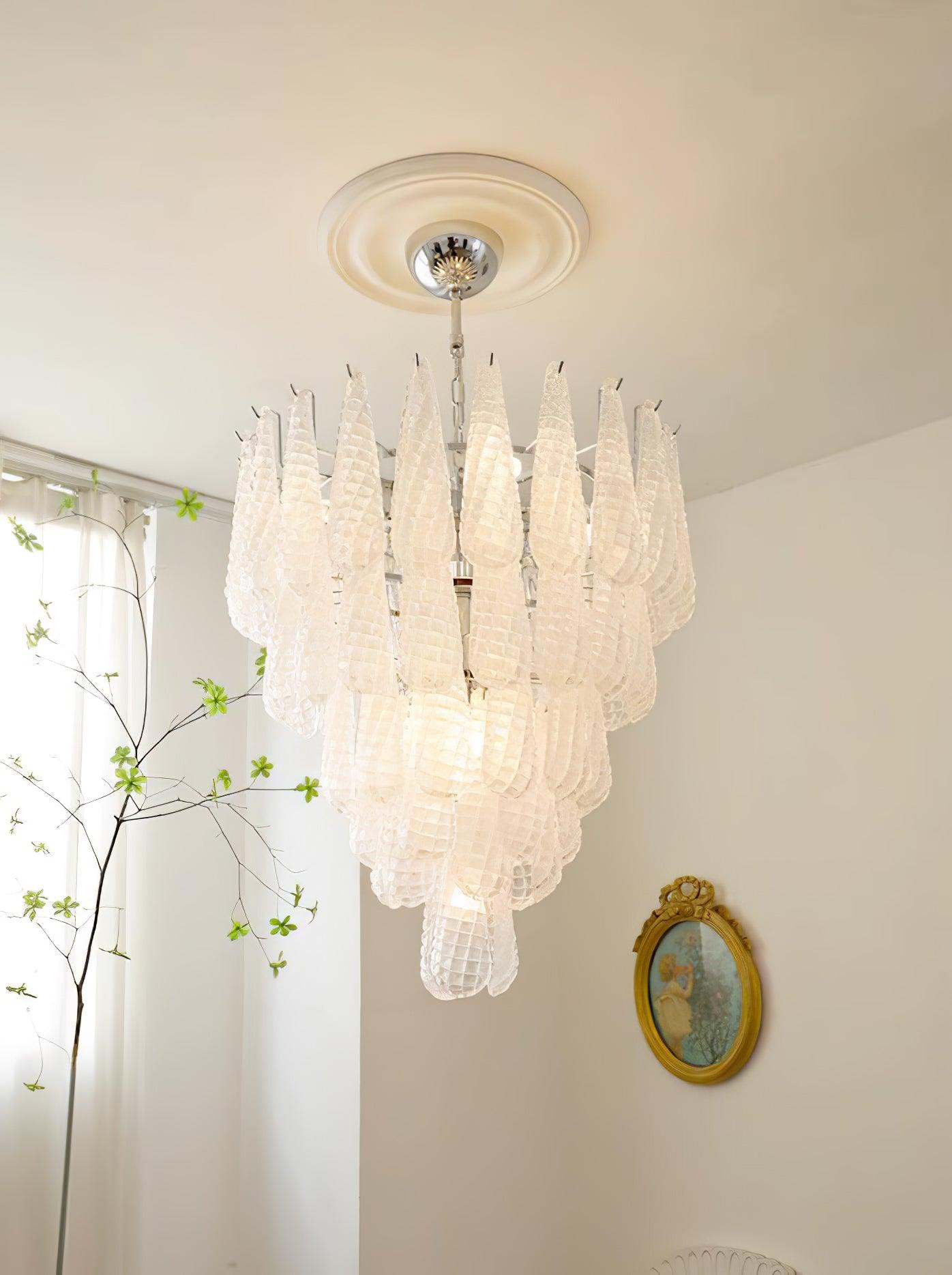 Zemaryra Lustre en Verre Murano Luxueux