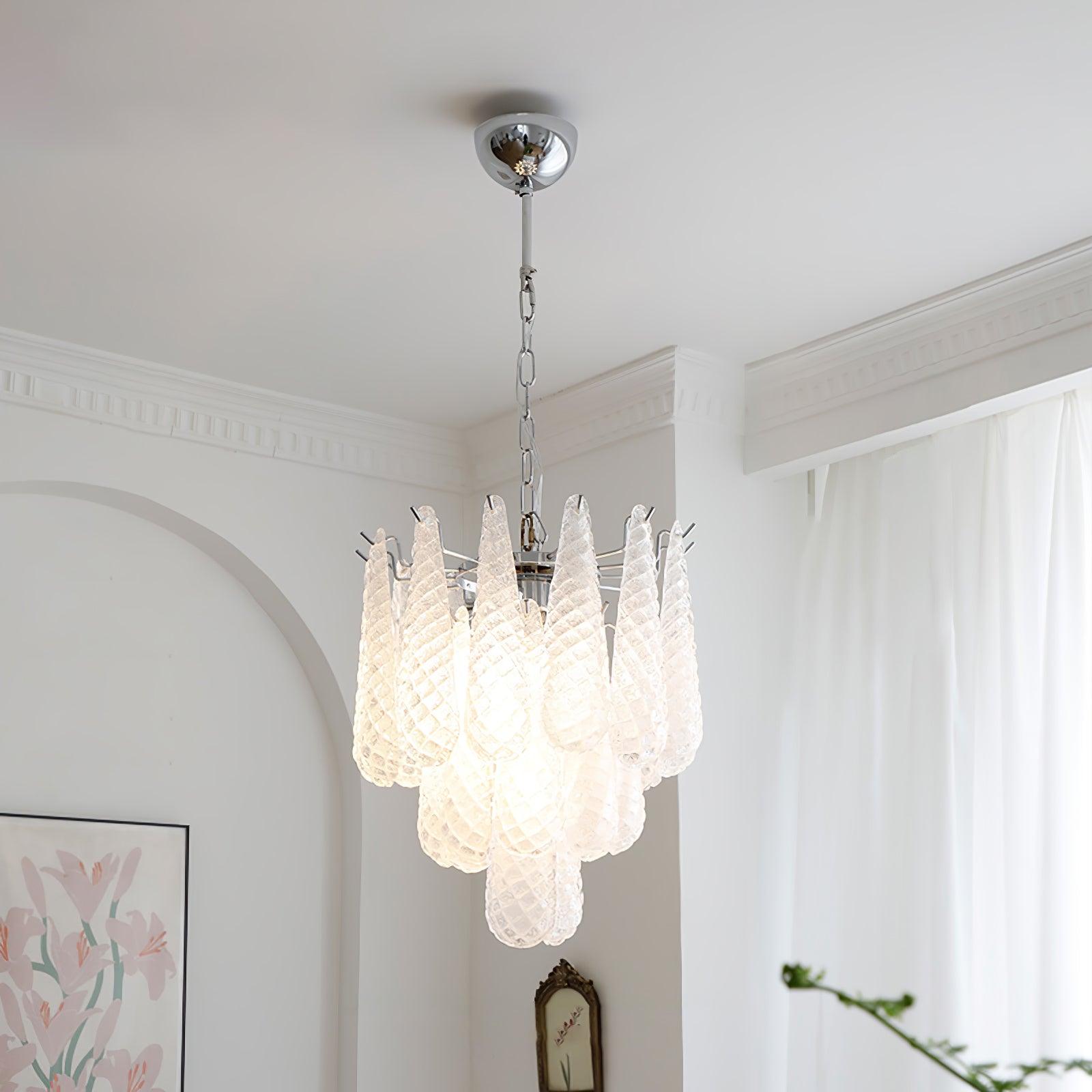 Zemaryra Lustre en Verre Murano Luxueux