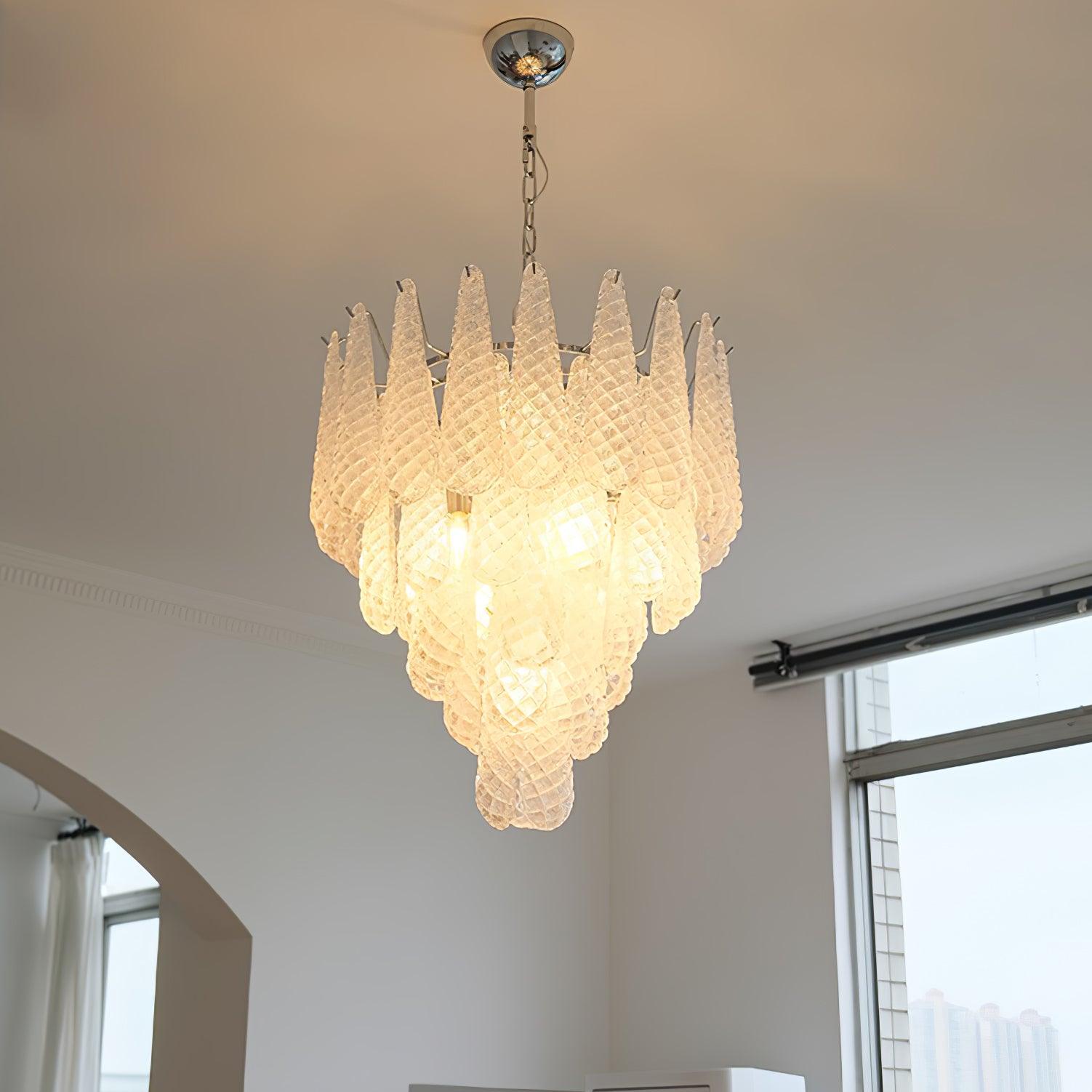 Zemaryra Lustre en Verre Murano Luxueux