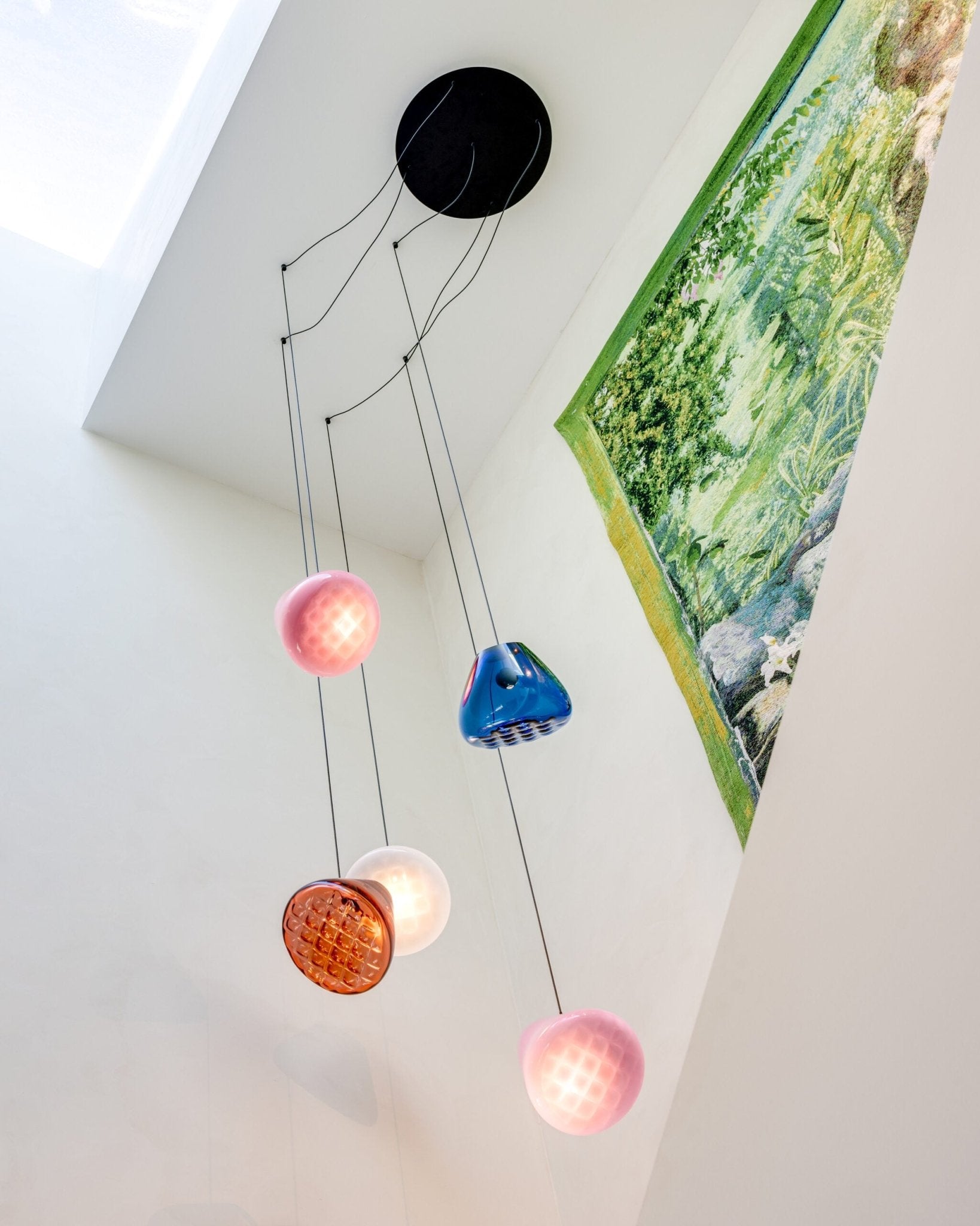 Callie Suspension en Verre Moderne