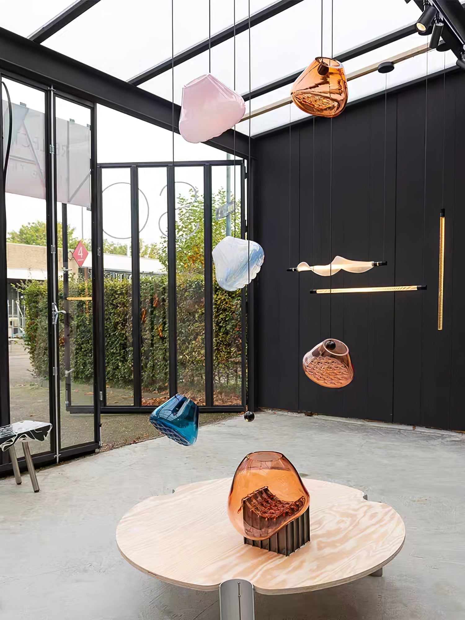 Callie Suspension en Verre Moderne