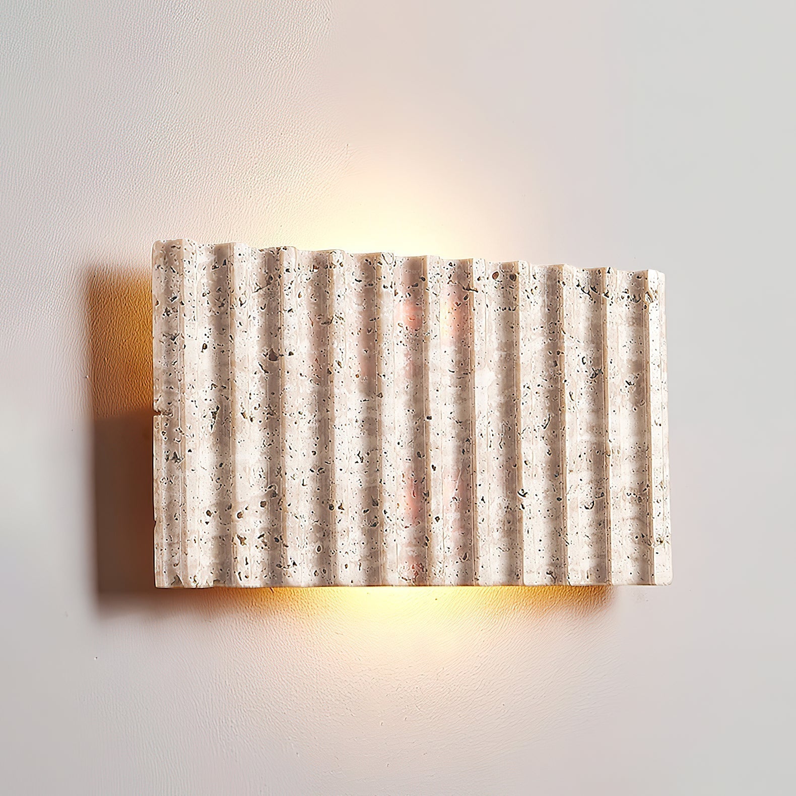 Othaus Applique Murale Travertin Beige Moderne