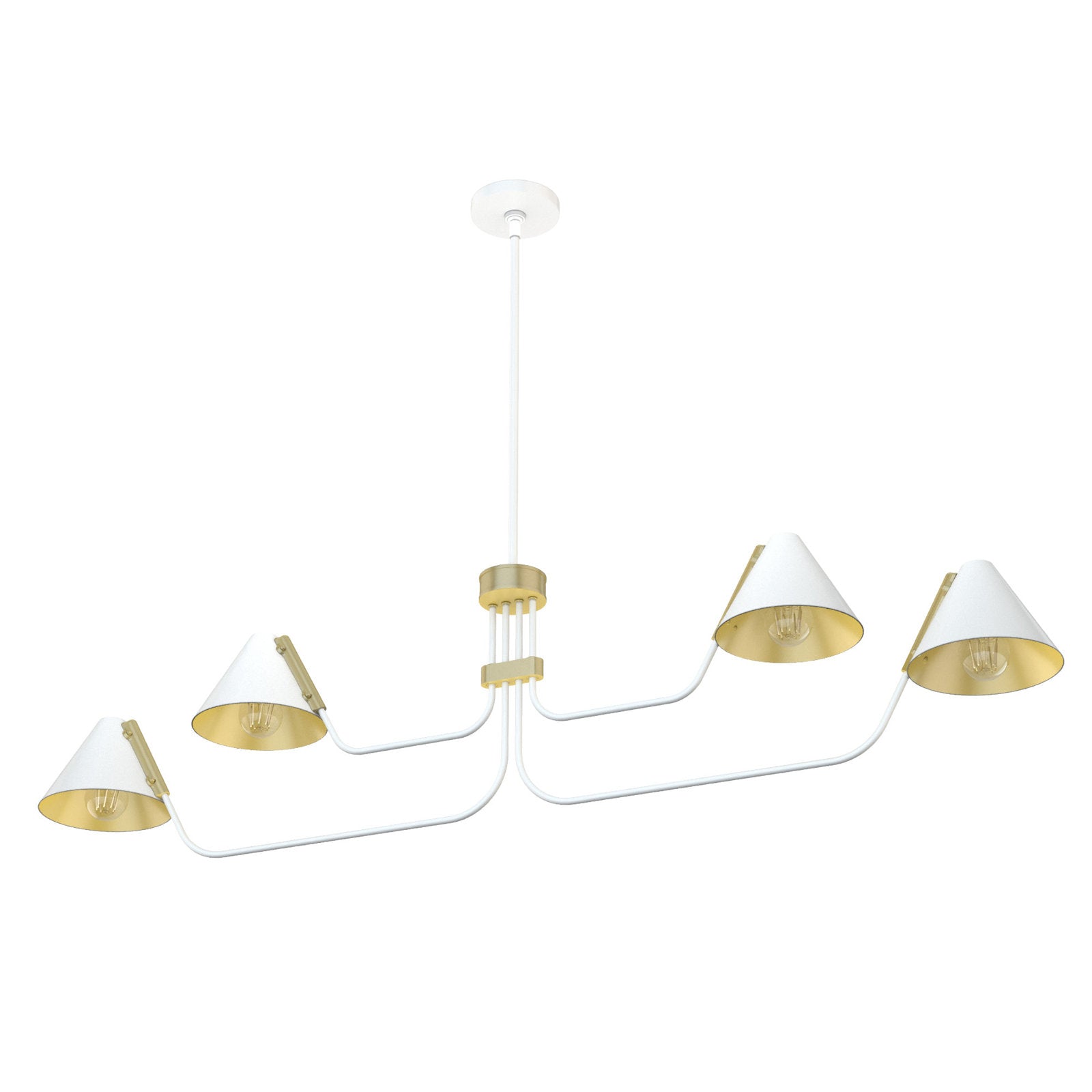 Cucarara Lustre Métal Noir Industriel Vintage Isle