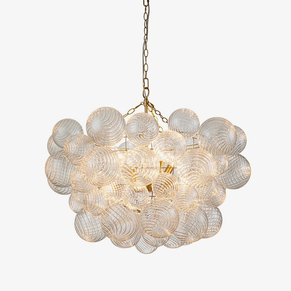 Aurora Lustre Moderne en Verre Boule Bulle