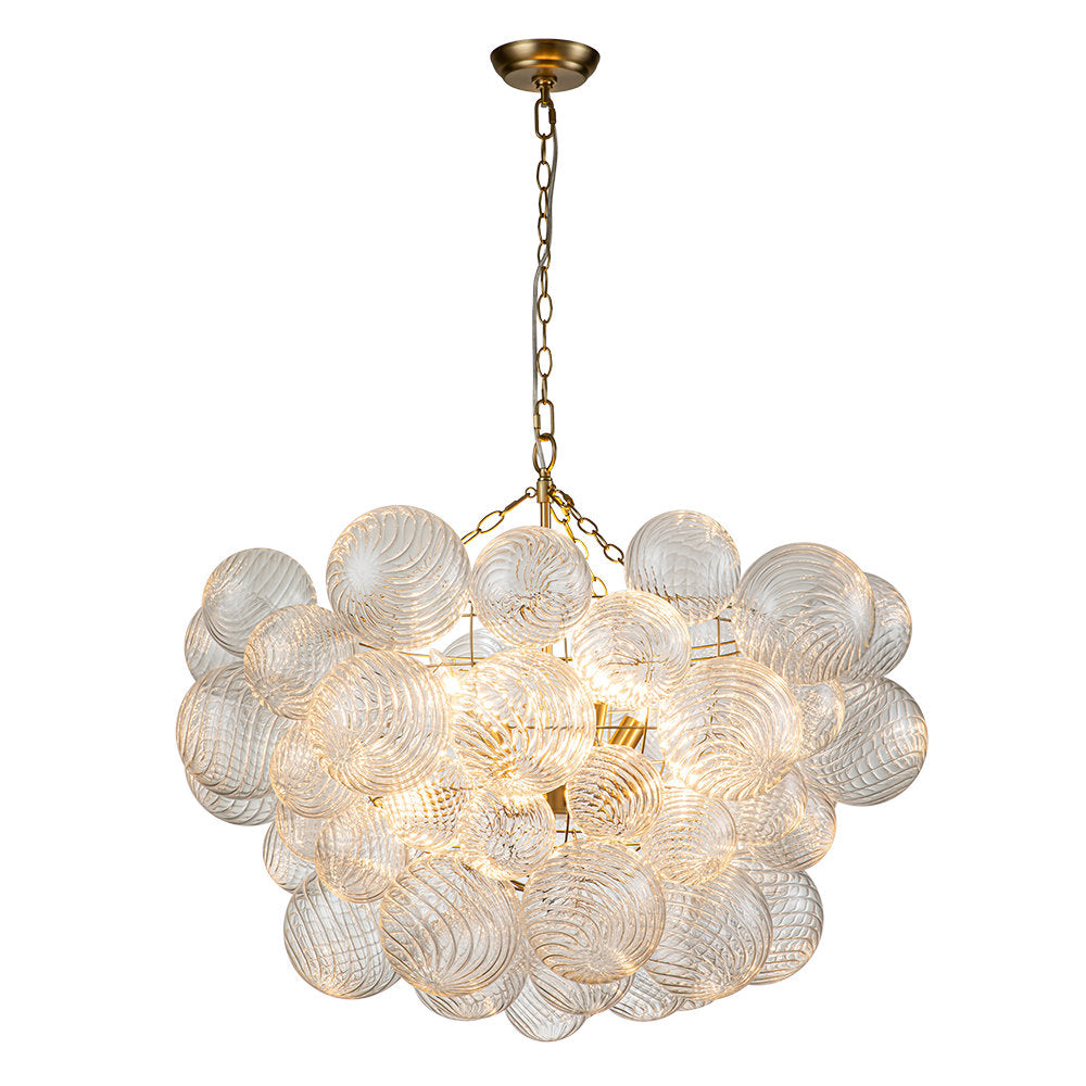 Aurora Lustre Moderne en Verre Boule Bulle