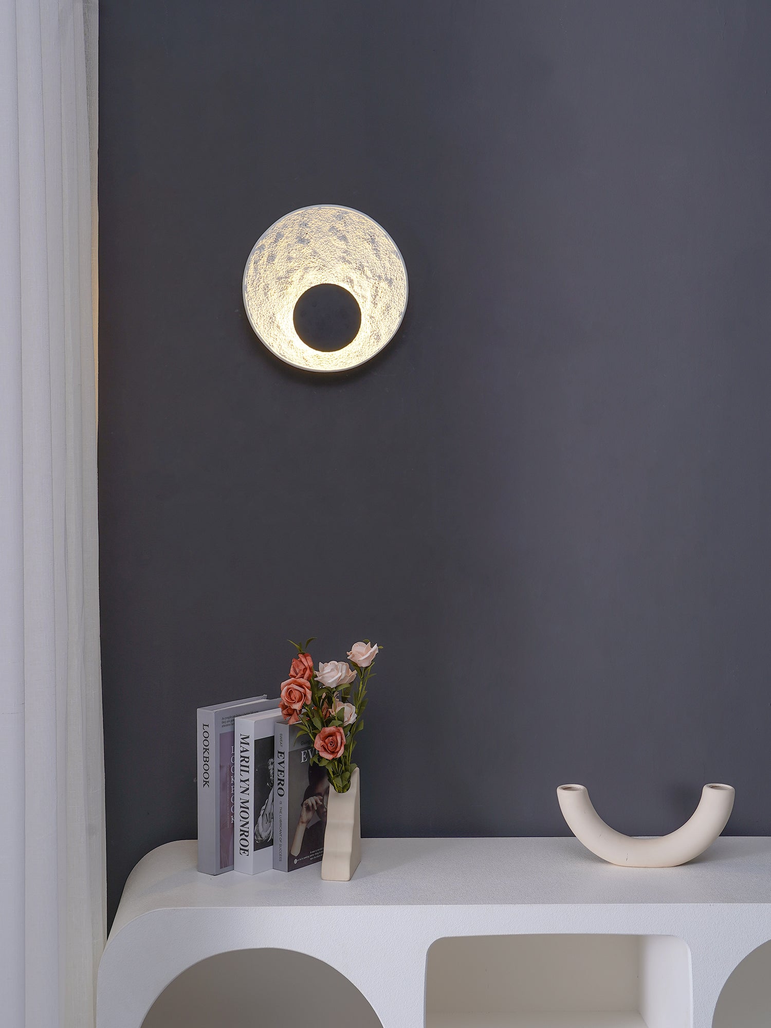 Vosolir Applique Murale Résine Art Minimaliste Moderne