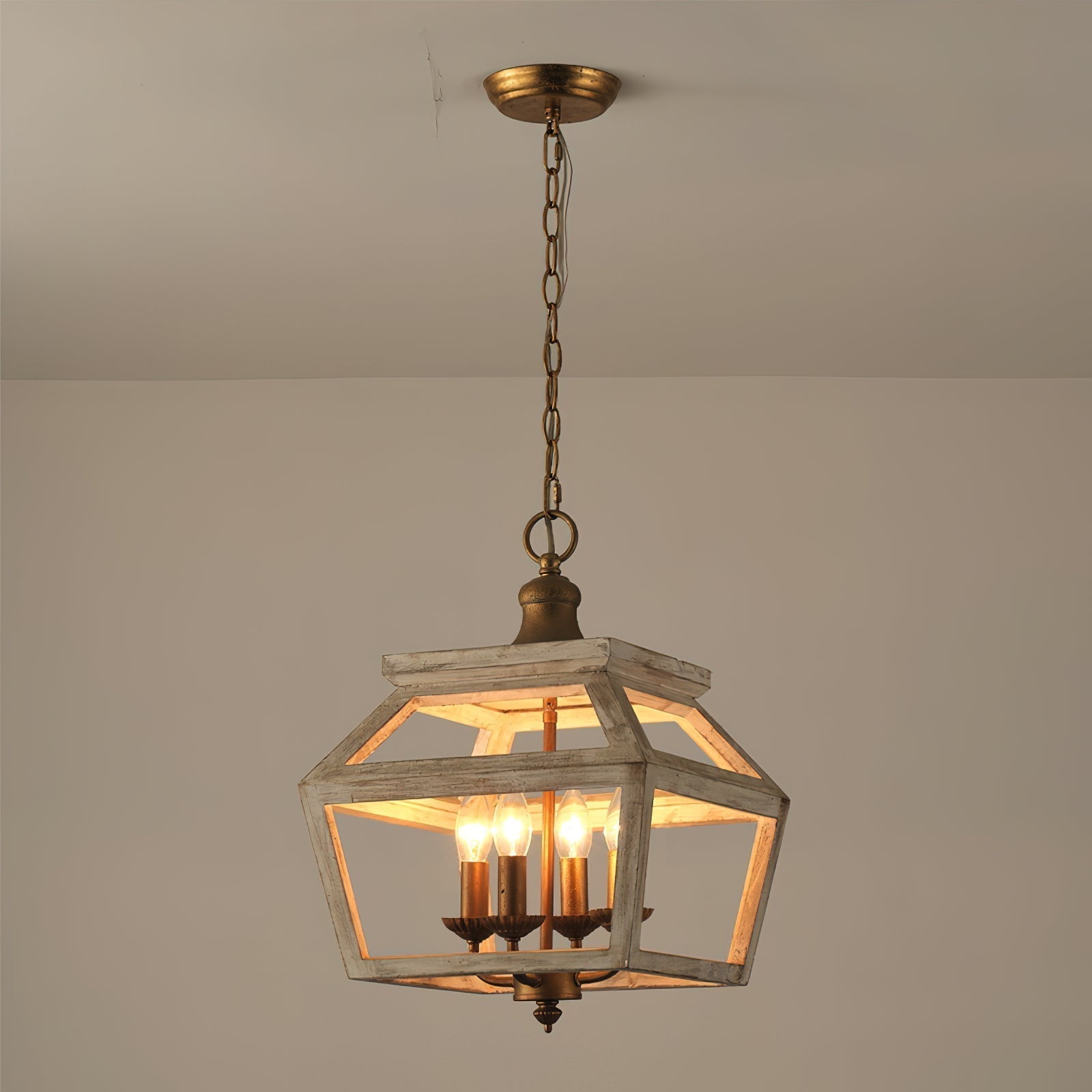Avshaara Suspension Métal Industriel Vintage