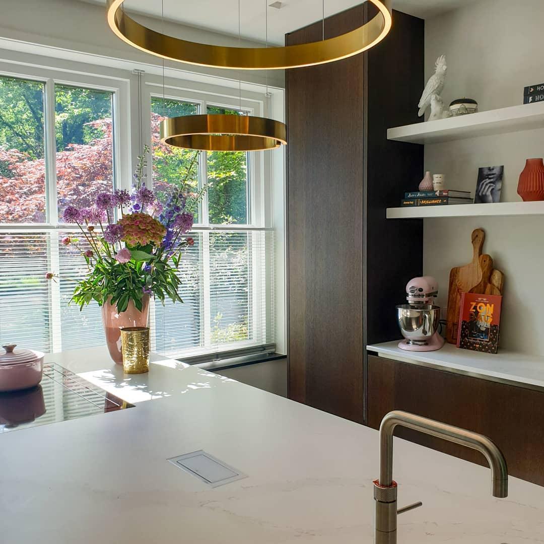 Halo LED Lampe Suspendue Circulaire Élégante Moderne