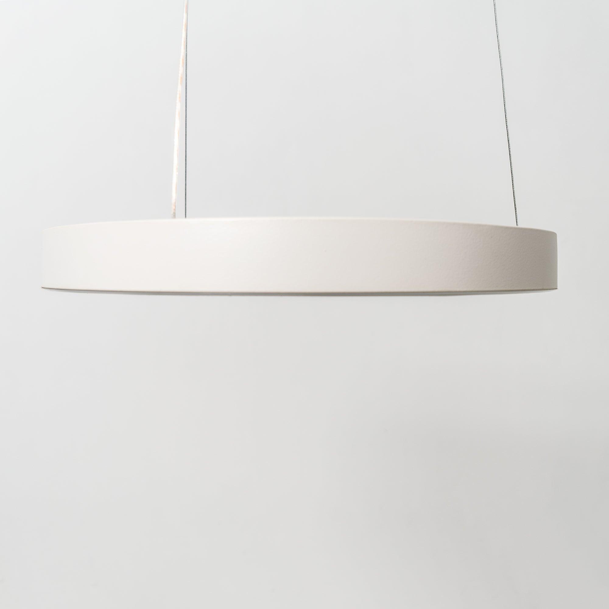 Halo LED Lampe Suspendue Circulaire Élégante Moderne
