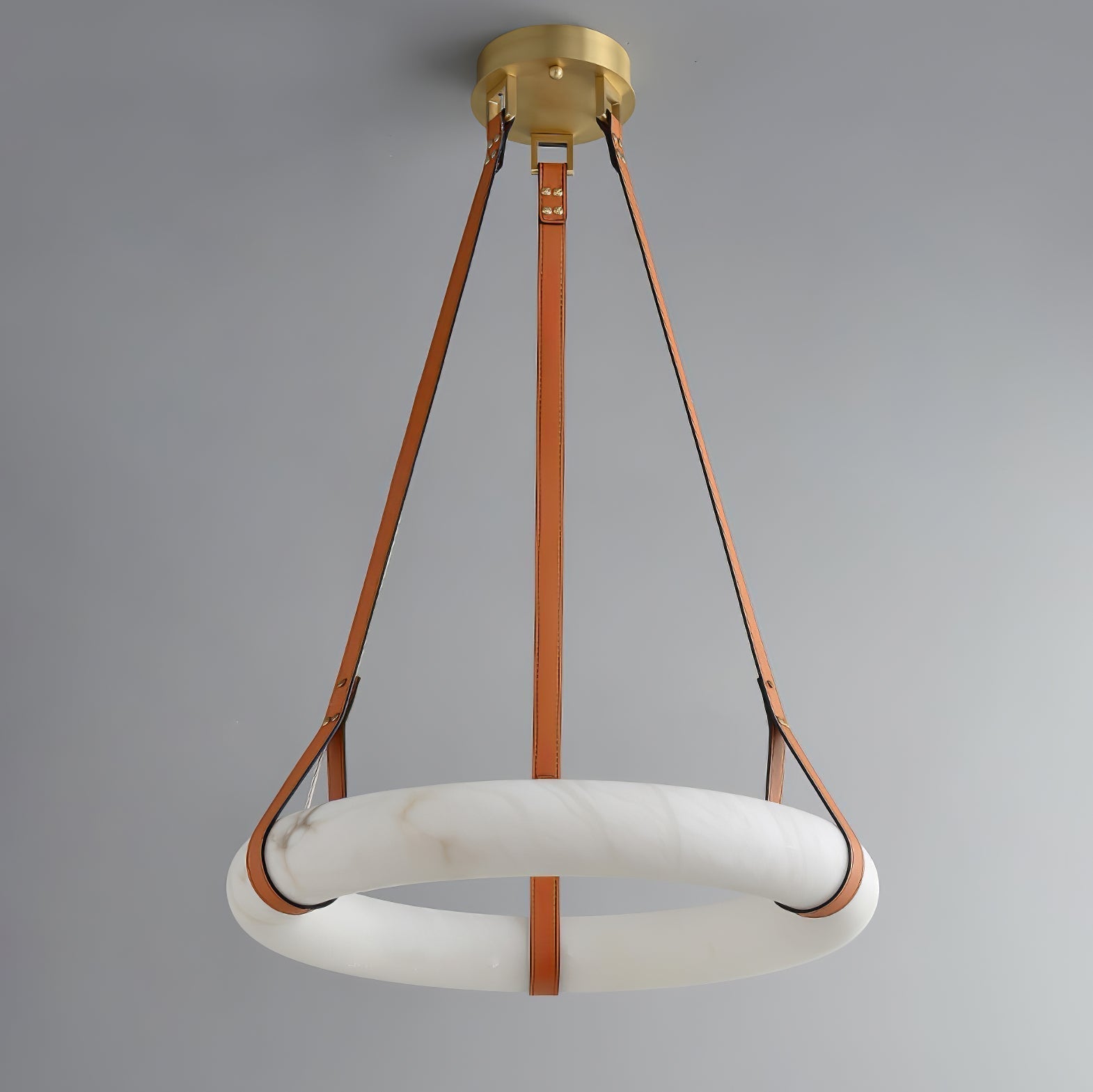 Erzorila Suspension Circulaire en Albâtre