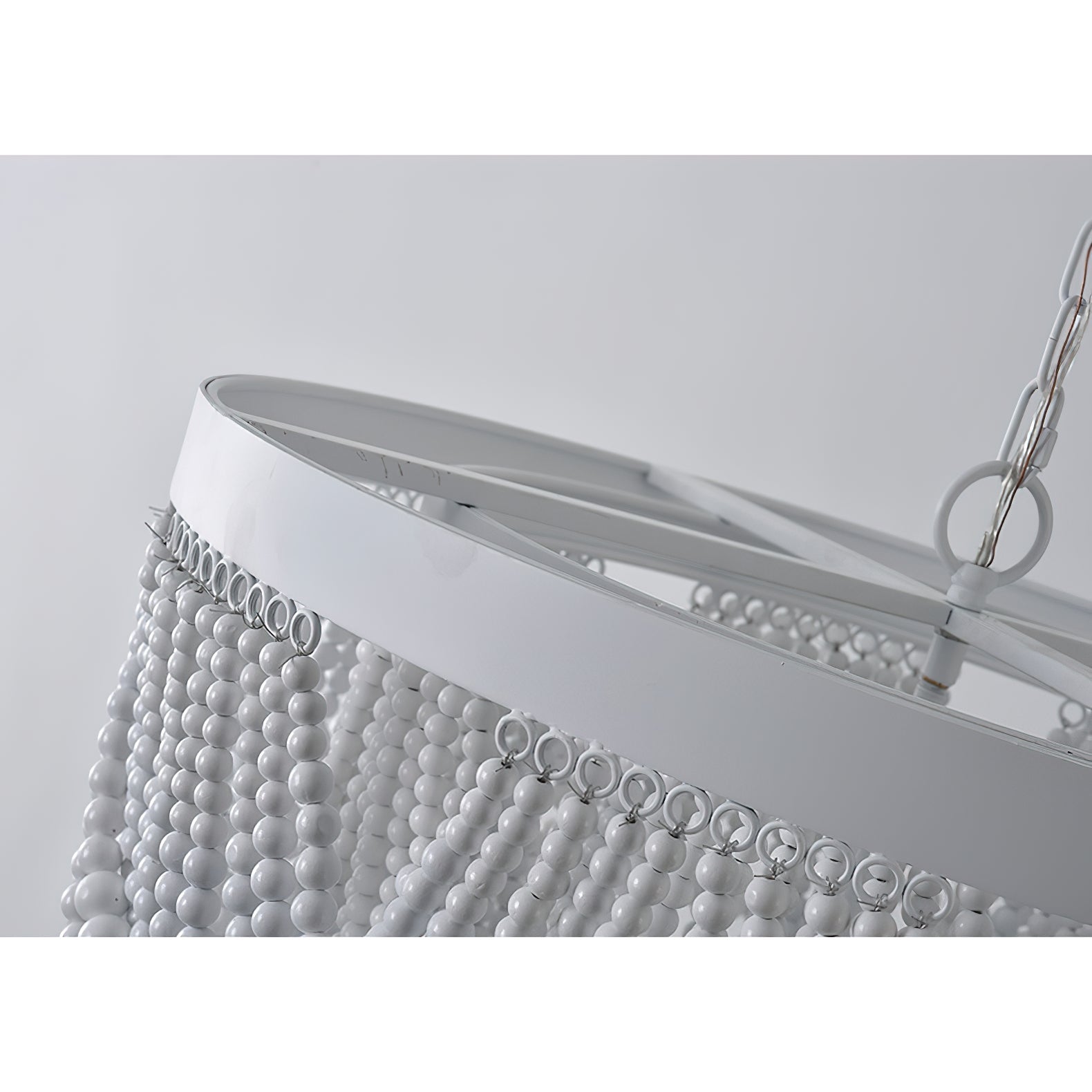 Ordore Lustre Bois Métal Luxe Postmoderne
