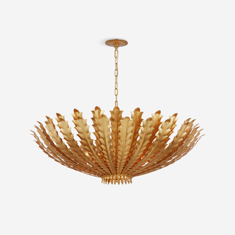 Geyon Lustre Feuille Dorée