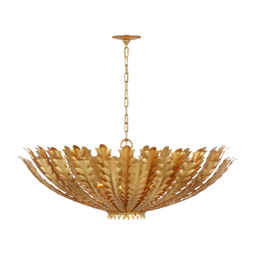 Geyon Lustre Feuille Dorée