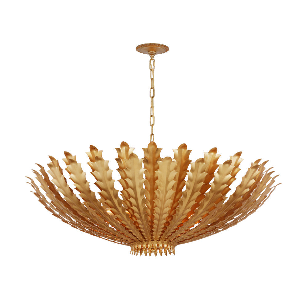 Geyon Lustre Feuille Dorée