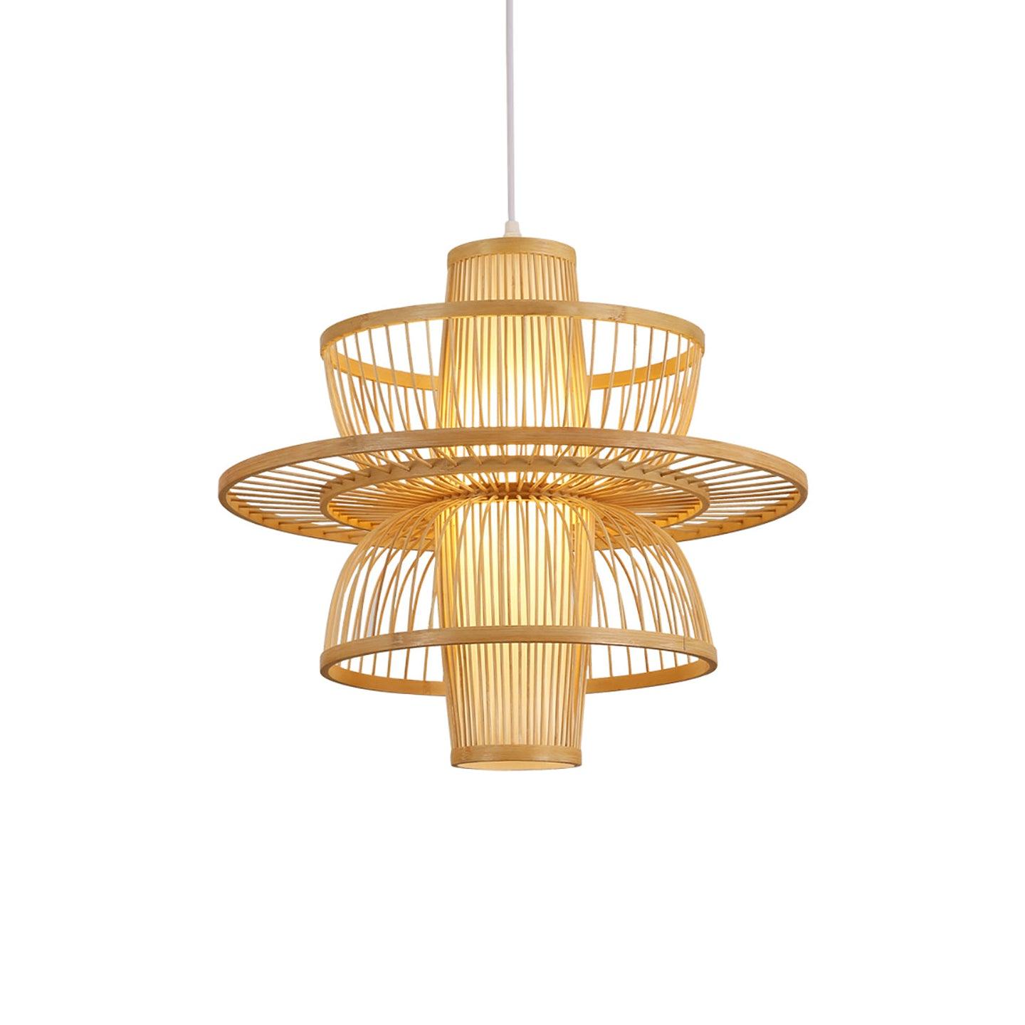 Covarir Lampe Suspension en Bambou Sigyn Fait Main